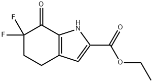 ethyl 6,6-difluoro-7-oxo-4,5,6,7-tetrahydro-1H-indole-2-carboxylate|ethyl 6,6-difluoro-7-oxo-4,5,6,7-tetrahydro-1H-indole-2-carboxylate