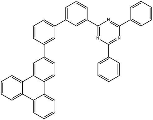 2,4-Diphenyl-6-[3'-(2-triphenylenyl)[1,1'-biphenyl]-3-yl]-1,3,5-triazine|2,4-二苯基-6-[3'-(2-苯并菲基)[1,1'-联苯]-3-基]-1,3,5-三嗪