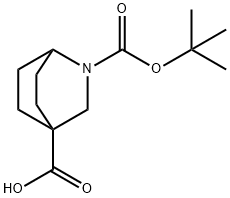 2-[(tert-butoxy)carbonyl]-2-azabicyclo[2.2.2]octane-4-carboxylic acid|2-[(TERT-BUTOXY)CARBONYL]-2-AZABICYCLO[2.2.2]OCTANE-4-CARBOXYLIC ACID