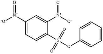 PHENYL 2,4-DINITROBENZENESULFONATE Struktur