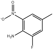 2-Fluoro-4-methyl-6-nitro-phenylamine Struktur