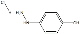 4-hydrazinylphenol hydrochloride Struktur
