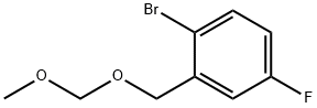 2-bromo-5-fluoro-[1-(methoxymethoxy)methyl]benzene