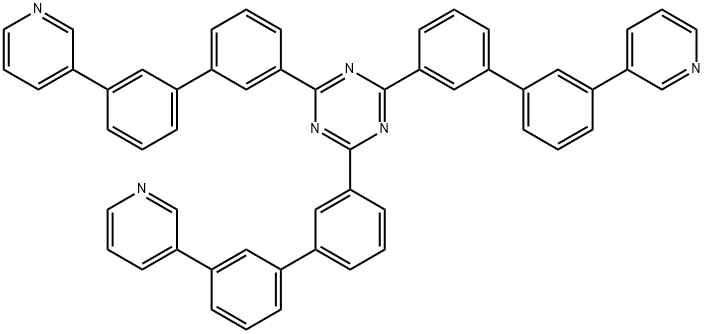 2,4,6-tris(3'-(pyridin-3-yl)-[1,1'-biphenyl]-3-yl)-1,3,5-triazine|2,4,6-TRIS(3'-(吡啶-3-基)联苯-3-基)-1,3,5-三嗪