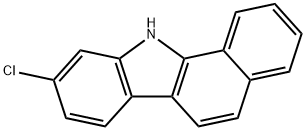 9-Chloro-11H-benzo[a]carbazole Structure
