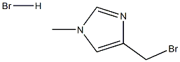 4-(Bromomethyl)-1-methyl-1H-imidazole hydrobromide Structure