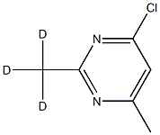 4-Chloro-6-methyl-2-(methyl-d3)-pyrimidine|