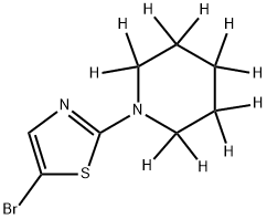 5-Bromo-2-(piperidino-d10)-thiazole|