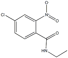 4-chloro-N-ethyl-2-nitrobenzamide Structure
