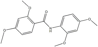 N-(2,4-dimethoxyphenyl)-2,4-dimethoxybenzamide Struktur
