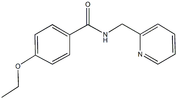 4-ethoxy-N-(2-pyridinylmethyl)benzamide Struktur