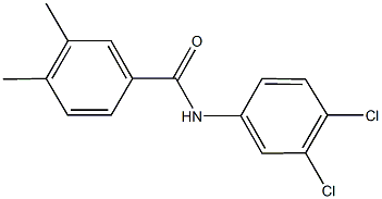 N-(3,4-dichlorophenyl)-3,4-dimethylbenzamide Struktur