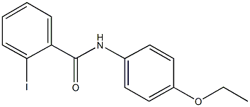 N-(4-ethoxyphenyl)-2-iodobenzamide Struktur