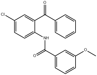 N-(2-benzoyl-4-chlorophenyl)-3-methoxybenzamide|