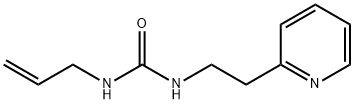 N-allyl-N'-[2-(2-pyridinyl)ethyl]urea Struktur