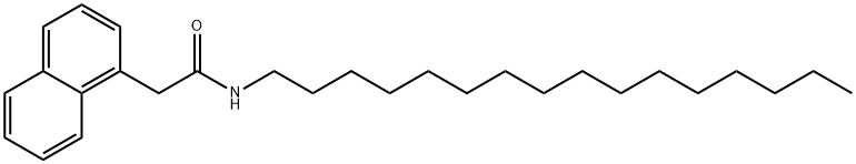 N-hexadecyl-2-(1-naphthyl)acetamide Structure