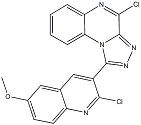 2-chloro-3-(4-chloro[1,2,4]triazolo[4,3-a]quinoxalin-1-yl)-6-quinolinyl methyl ether|STING AGONIST 1A