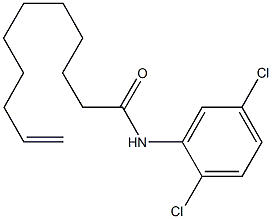 N-(2,5-dichlorophenyl)undec-10-enamide Struktur