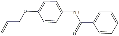 N-[4-(allyloxy)phenyl]benzamide Struktur