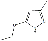 ethyl 3-methyl-1H-pyrazol-5-yl ether Structure