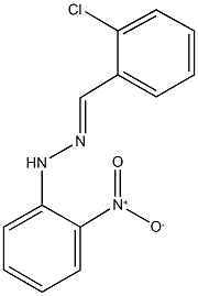 2-chlorobenzaldehyde {2-nitrophenyl}hydrazone
