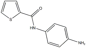 N-(4-aminophenyl)-2-thiophenecarboxamide Struktur