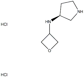 (3s)-n-(oxetan-3-yl)pyrrolidin-3-amine 2hcl|
