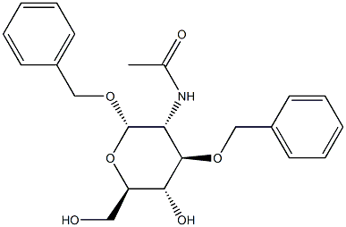 N-[(2S,3R,4R,5S,6R)-5-hydroxy-6-(hydroxymethyl)-2,4-bis(phenylmethoxy)oxan-3-yl]acetamide