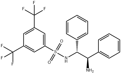 1R,2R-N-[3,5-bis(trifluoromethyl)]benzene
sulfonamide-1,2-diphenyl ethylenediamine|1R,2R-N-(3,5-双(三氟甲基)苯磺酰基)-1,2-二苯基乙二胺