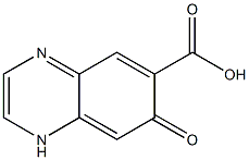 6-Quinoxalinecarboxylicacid,7-hydroxy-(6CI) Struktur