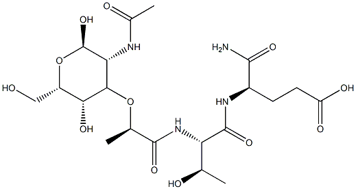 Threonyl-muramyl dipeptide Struktur
