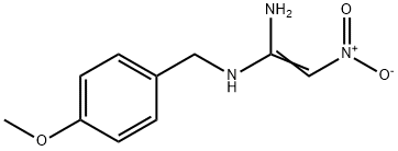 (Z)-N~1~-(4-methoxybenzyl)-2-nitroethylene-1,1-diamine(SALTDATA: FREE)|(Z)-N-(4-甲氧基苄基)-2-硝基ETH烯-1,1-二胺