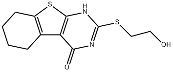 2-(2-hydroxyethylsulfanyl)-5,6,7,8-tetrahydro-3H-[1]benzothiolo[2,3-d]pyrimidin-4-one|2-(2-羟乙基磺胺基)-5,6,7,8-四氢-3H-[1]苯并硫代[2,3-D]嘧啶-4-酮