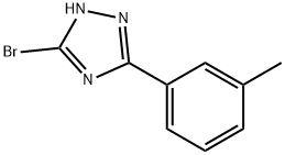3-bromo-5-(3-methylphenyl)-1H-1,2,4-triazole(SALTDATA: FREE)|3-溴-5-(间甲苯基)-1H-1,2,4-三唑