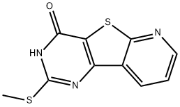 Pyrido[3',2':4,5]thieno[3,2-d]pyrimidin-4(3H)-one, 2-(methylthio)-|Pyrido[3',2':4,5]thieno[3,2-d]pyrimidin-4(3H)-one, 2-(methylthio)-