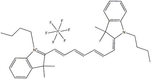 1,1'-Dibutyl-3,3,3',3'-tetramethylindotricarbocyanine Hexafluorophosphate|1,1'-二丁基-3,3,3',3'-四甲基吲哚三碳菁六氟磷酸盐