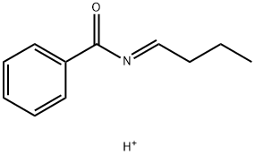 Benzamide,  N-butylidene-,  conjugate  monoacid  (9CI) Struktur