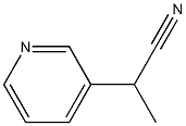 3-Pyridineacetonitrile,alpha-methyl-(9CI) Struktur