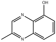 5-Quinoxalinol,2-methyl-(9CI) Struktur