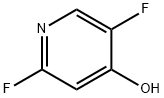 2,5-difluoro-4-hydroxypyridine Struktur
