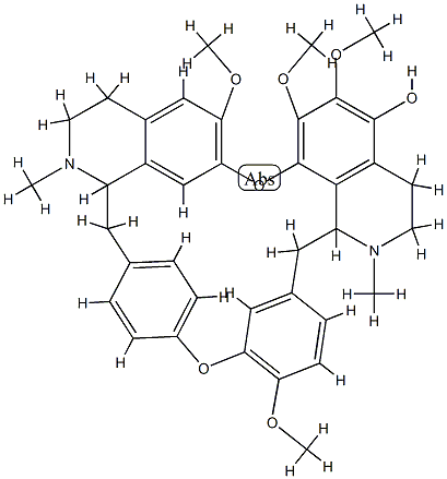 タリデジン 化学構造式