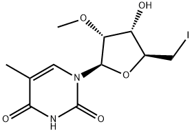 5'-Deoxy-5'-iodo-2'-O-methyl-5-methyluridine|化合物 5'-DEOXY-5'-IODO-2'-O-METHYL-5-METHYLURIDINE