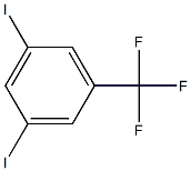 1,3-diiodo-5-(trifluoromethyl)benzene Structure