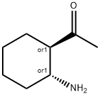 Ethanone, 1-[(1R,2R)-2-aminocyclohexyl]-, rel- (9CI) Struktur