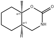 2H-1,3-Benzoxazin-2-one,octahydro-8a-methyl-,(4aR,8aR)-rel-(9CI) Struktur