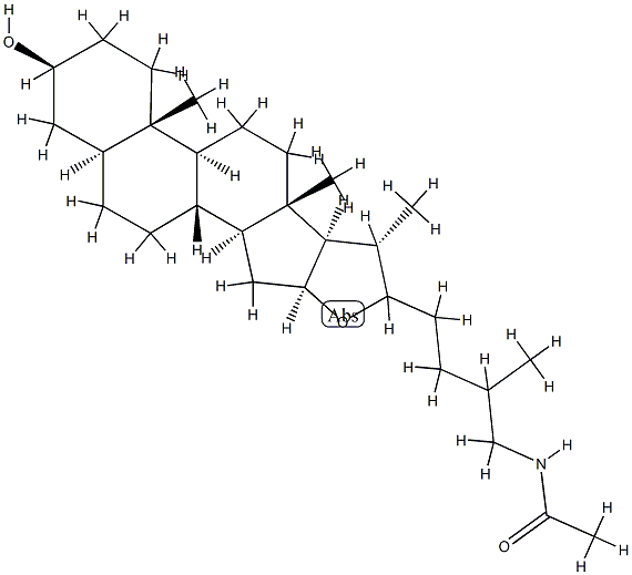 N-(3β-하이드록시-5α-푸로스탄-26-일)아세트아미드
