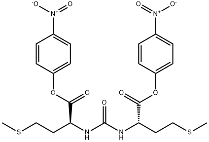 CARBONYL BIS(L-METHIONINE P-NITROPHENYL ESTER)) Structure