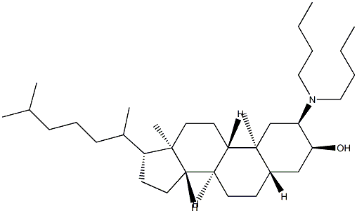 2β-(디부틸아미노)-5α-콜레스탄-3α-올