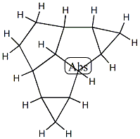 Cyclopenta[cd]dicyclopropa[a,f]pentalene, dodecahydro-, (2a-alpha-,2b-ba-,3a-ba-,3b-alpha-,3c-ba-,4a-ba-,4b-alpha-,4c-alpha-)- (9CI) Structure
