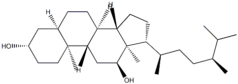 5β-에르고스탄-3β,12α-디올